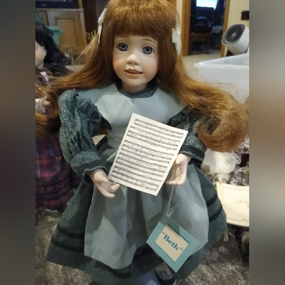 1994 Ashton Drake Little Women - Beth 15" Doll By Wendy Lawton - Picture 9 of 12